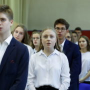 Ślubowanie klas pierwszych (12.10.2018 r.)