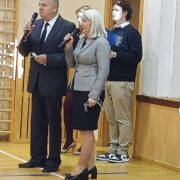 Zdjęcie - Ślubowanie klas pierwszych (październik 2021 r.)