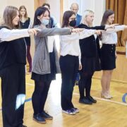 Zdjęcie - Ślubowanie klas pierwszych (październik 2021 r.)